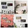 Vintage France City 15x30CM Plate Gemany War Tin Sign Bar Wall Decoration Metal Sign Home Decor Plaques Poster