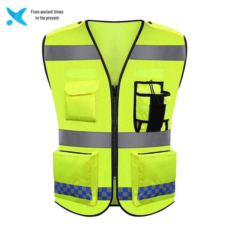 Multi-pocket Reflective Safety Vest