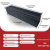 Nordic Style 3D Atomizing Electronic Fireplace with Built-in Humidifier