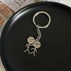 Fun Stickman Couple Keychain Ins Cute Personality Funny Student School Bag Pendant Girlfriend Birthday Gift