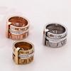 Stylish Roman Letter Multi-Ring Jewelry In European and American Design