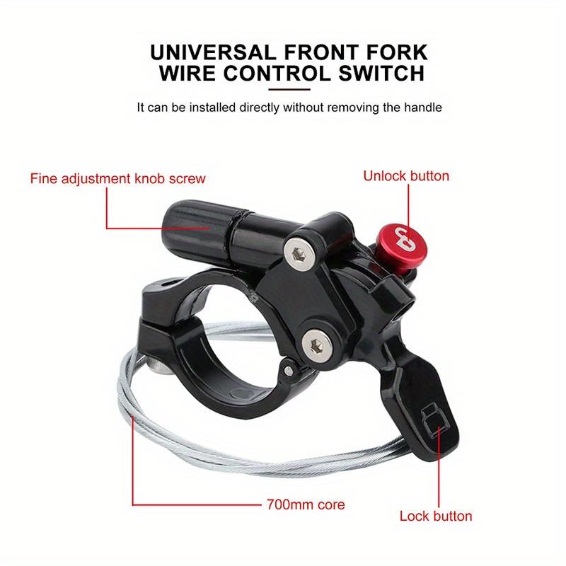 Mountainbike Cykeldelar SR ST Gaffel Fjärrlåsreglage med Vajer för XCR XCM EPIXON EPICON Fjädringsgafflar