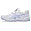 ASICS 4 Indoor Sports Size 104 Size E Size cm GEL-TASK Shoes, Women's, (White/Vapor), (1072A106), 22.5