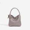 Pure Hand-woven Bucket Bag, Vegetable Basket Bag, Women's High-end Single Shoulder Underarm Bag, Fashion Handbag, Small Tote Bag.