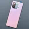 Tylna Pokrywa Do Xiaomi Mi 11 Pro Pokrywa Baterii Szklana Tylne Drzwi Obudowa Z Obiektywem Aparatu Części Zamienne
