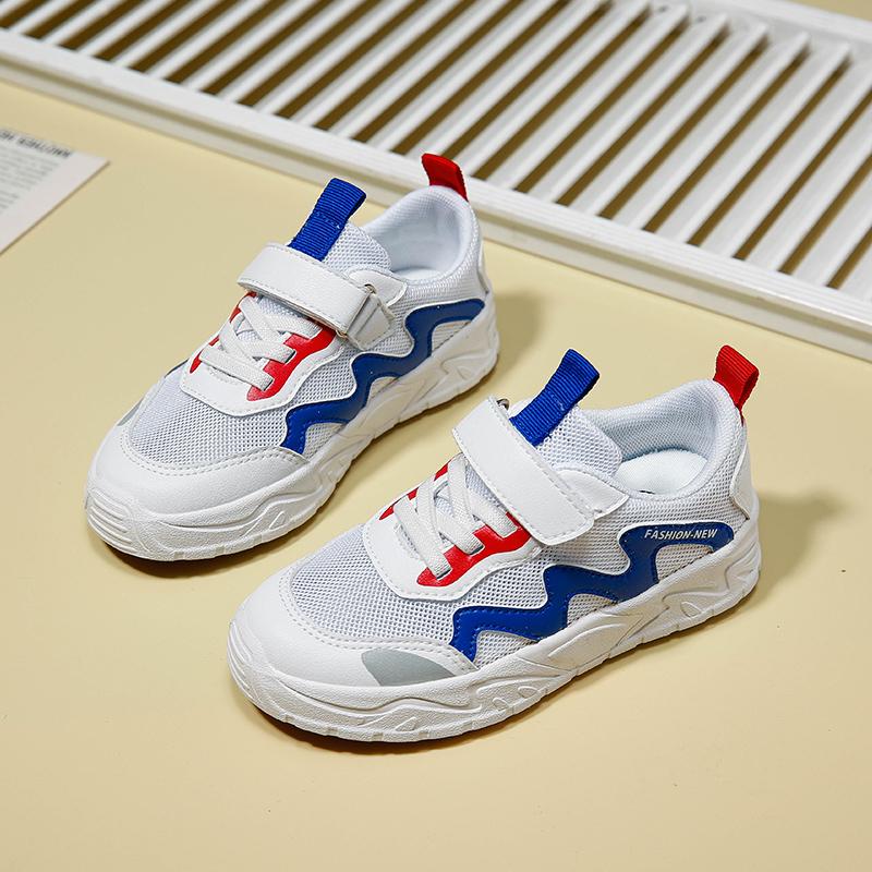 Warrior Sports Casual Fashion Versatile Trendy Classic Anti-Kick Non-Slip Wear-Resistant Breathable Lightweight Low-Top Kids Sneakers WZTH-079413