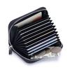 Genuine leather short small card bag 2025 new women's sheepskin hand-woven fashion card cover multi-card change bag women