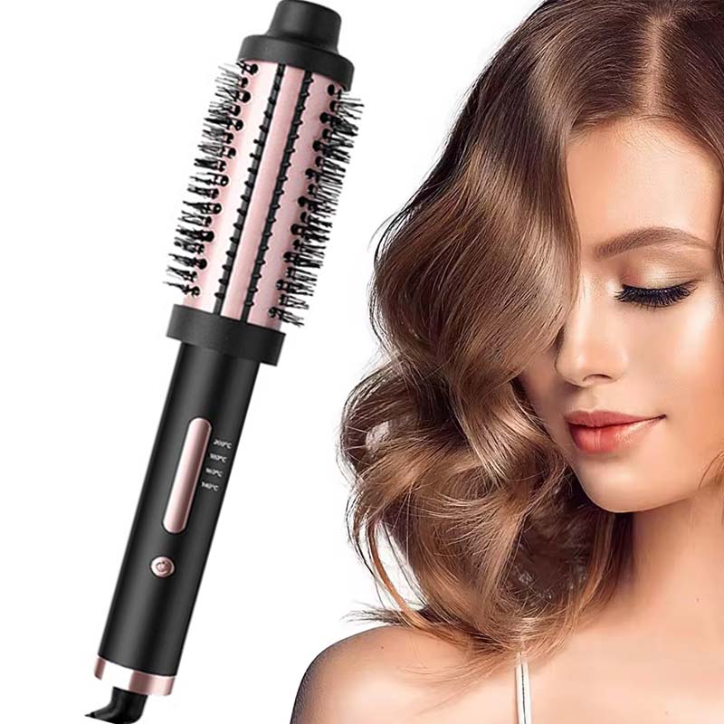 Thermische Bürste Beheizte Lockenbürste Runde Multi-Styler-Bürste Keramik Lockenstab Kamm Stylingwerkzeuge