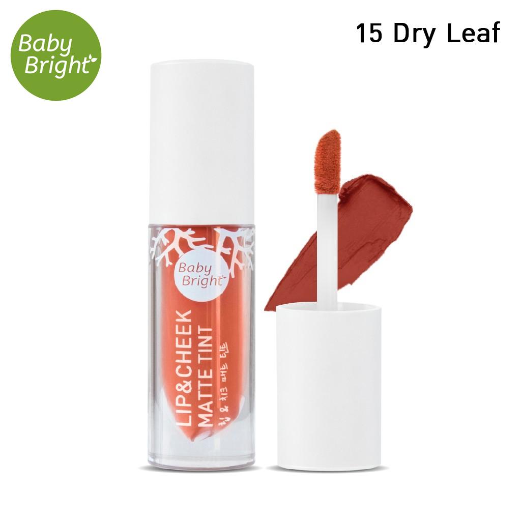 

Karmart BABY BRIGHT LIP & CHEK MATTE TINT 2,4 г. - Тайский косметический макияж 15 Dry Leaf