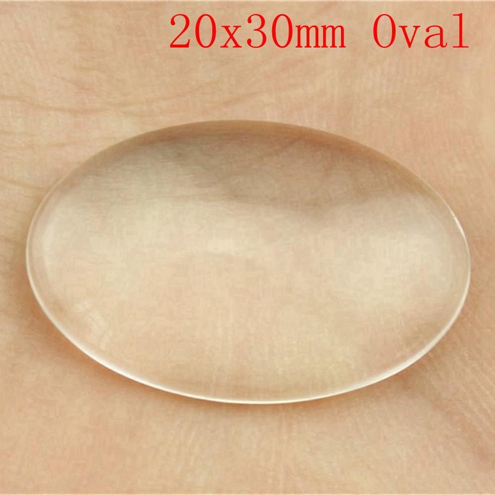 

Прозрачный плоский задний стеклянный кабошон аксессуары детали женские ювелирные изделия массивные богемные изготовление A08-10pcs-20x30mm