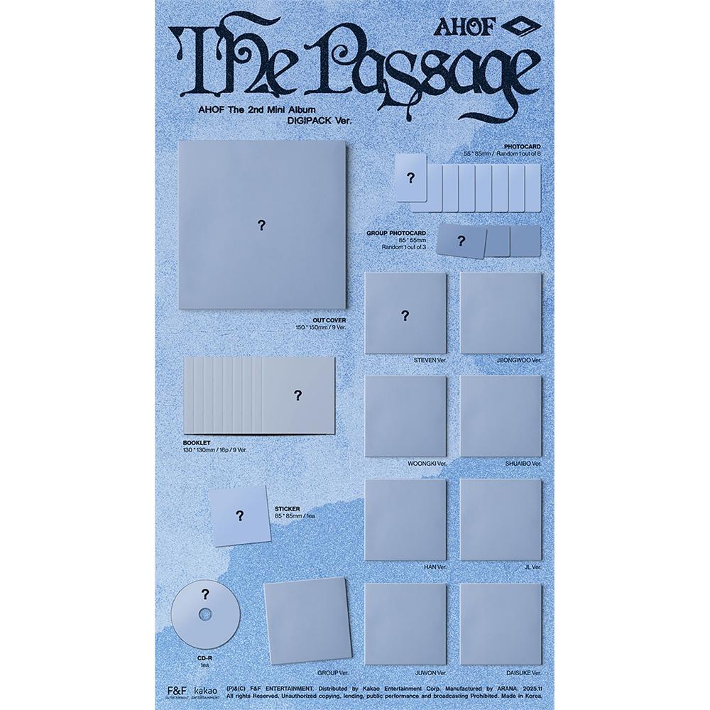 [Pre-order] AHOF - The Passage (DIGIPACK Ver.)