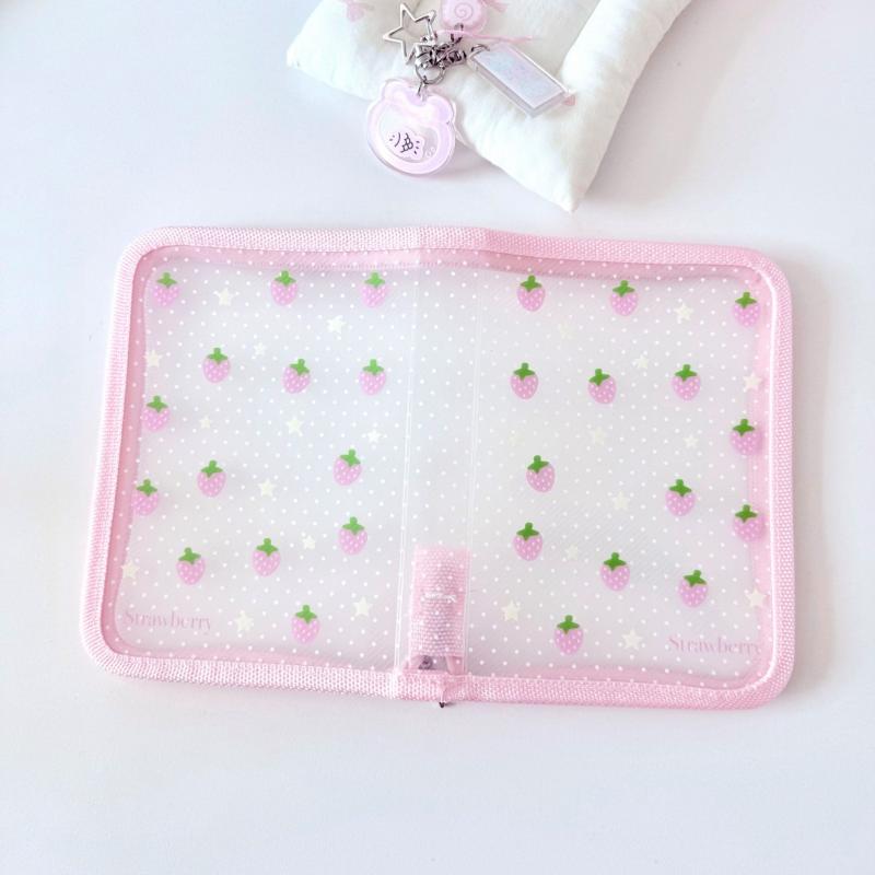

Милая Клевер Клубника Крылья Канцелярский Папка-Хранилище A6 Твилл Сумка-Пенал на Молнии Документная Сумка Папка-Файл на Молнии Школьные Офисные Принадлежности A1