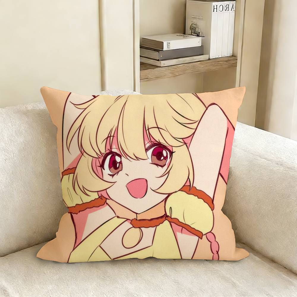 Magical Girl Tokyo M-Mew M-Mew Pillow Cover Sofa Cushion Cover Home Room Decoration Children Gift