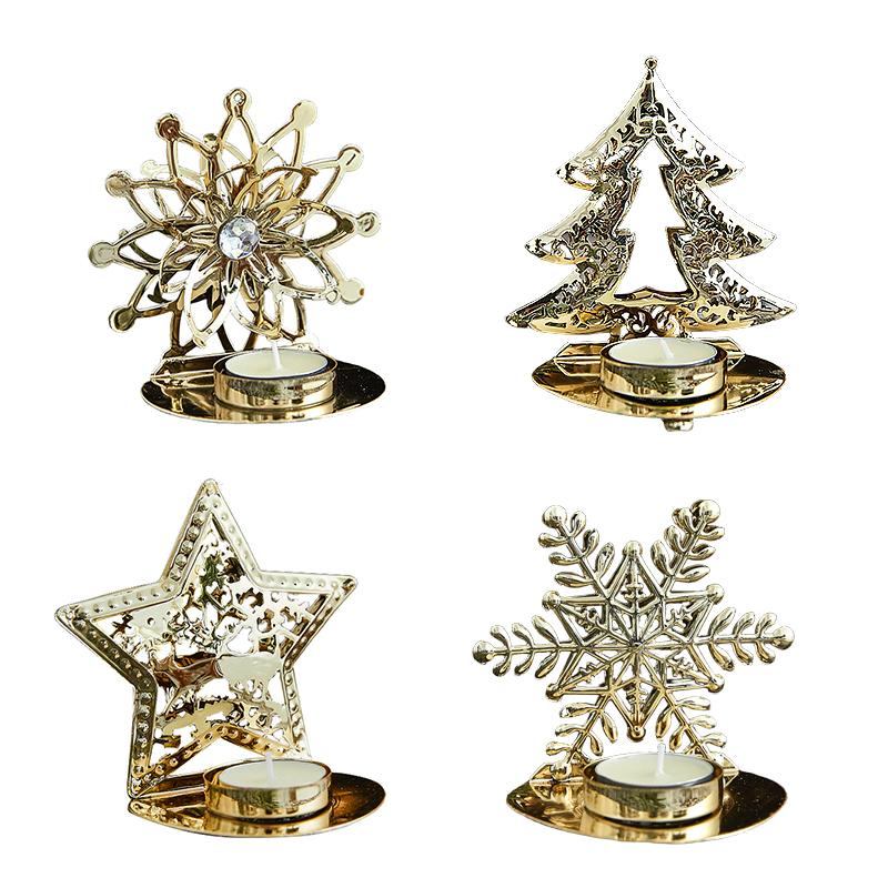 Vánoční hvězda Tvar Vánoční dekorace Dutý design Dekorace na večeři Tvar sněhové vločky Party dekorace 11cm