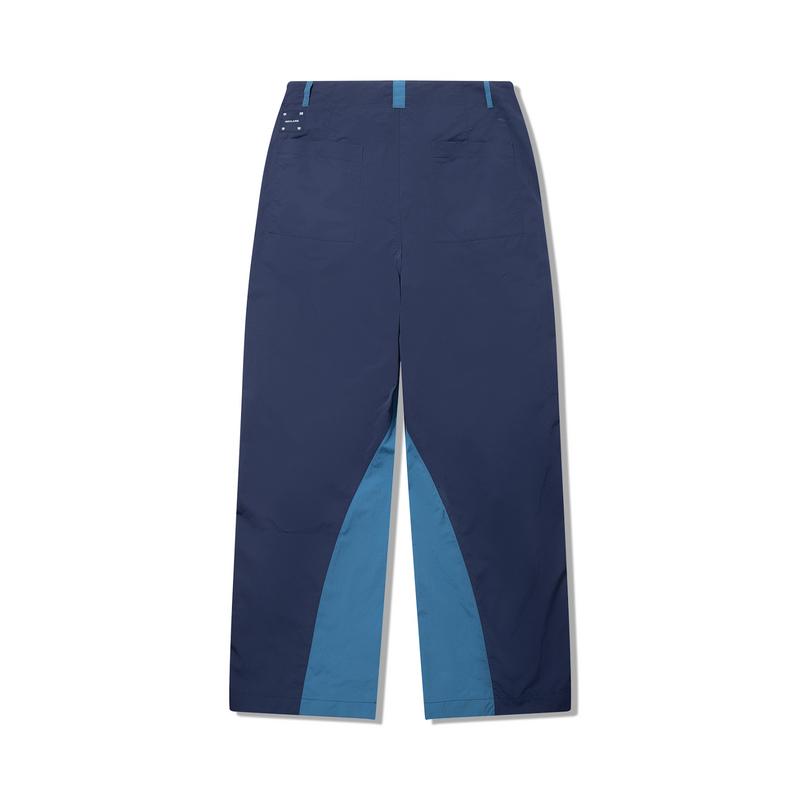 Li Ning X Insulaire Collaboration Spliced Mid-Rise Breathable Loose Casual Pants Men Bottoms AKXV417-3