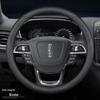 Steering Wheel Cover for Lincoln Corsair, Navigator, Aviator, MKZ, Z, Continental