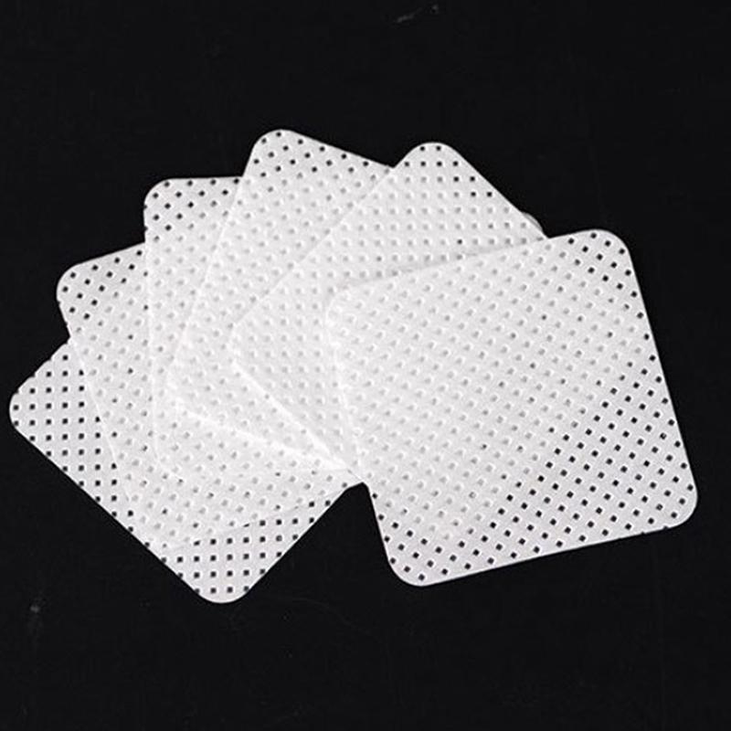 200 Pcs Lint-Free Paper Cotton Wipes Eyelash Glue Remover Wipe Clean Cotton
