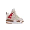 Air 4 Retro TD Wild Things Babysko Krem Seil Universitetsrød DH0571-264