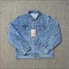 Corteiz Devil Island Streetwear Embroidered Star Jeans Set Casual Denim Outfit Teens
