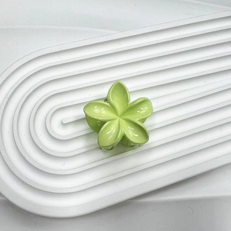 Europäische & Amerikanische Frangipani 4cm Strandurlaub Mode Haarspange