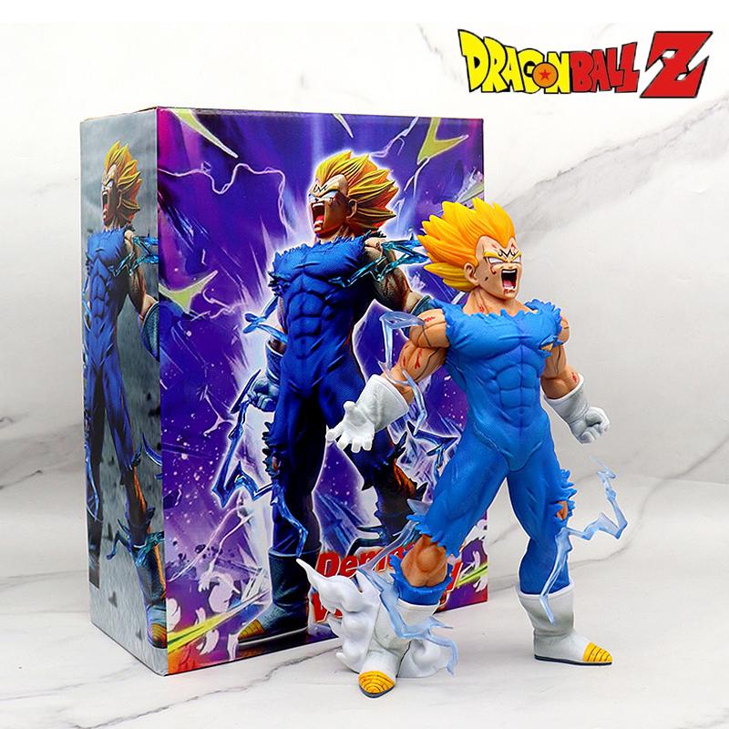 Anime Dragon Ball Z Gk Vegeta Figure Self-Destruct Majin Vegeta Figurine 27Cm Pvc Action Figures Collection Model Toys Gifts