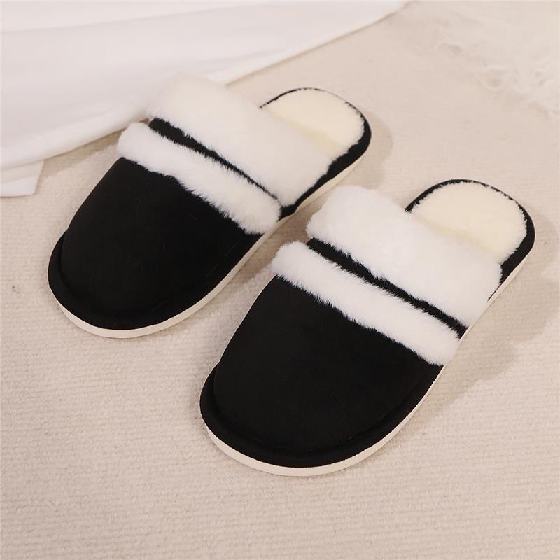 Winter Warm Women Slippers Cute Fluffy Slippers Lady Faux Fur Women's Slippers High Quality Female Footwear Indoor Cotton Shoes
