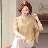 Elegant Chiffon Blouse for Middle-aged Women - 2026 Summer Collection