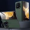 Für Honor Magic V3 Handyhülle Folie Integrierte Mittelachse Rundumschließendes Scharnier Objektivhalter für Magic VS3 Lederschutzhülle
