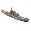 21" 1/400 US NAVY North Carolina BB-55 Battleship Paper Model Set Unsassembled Military DIY Ornaments For Collection Decoration