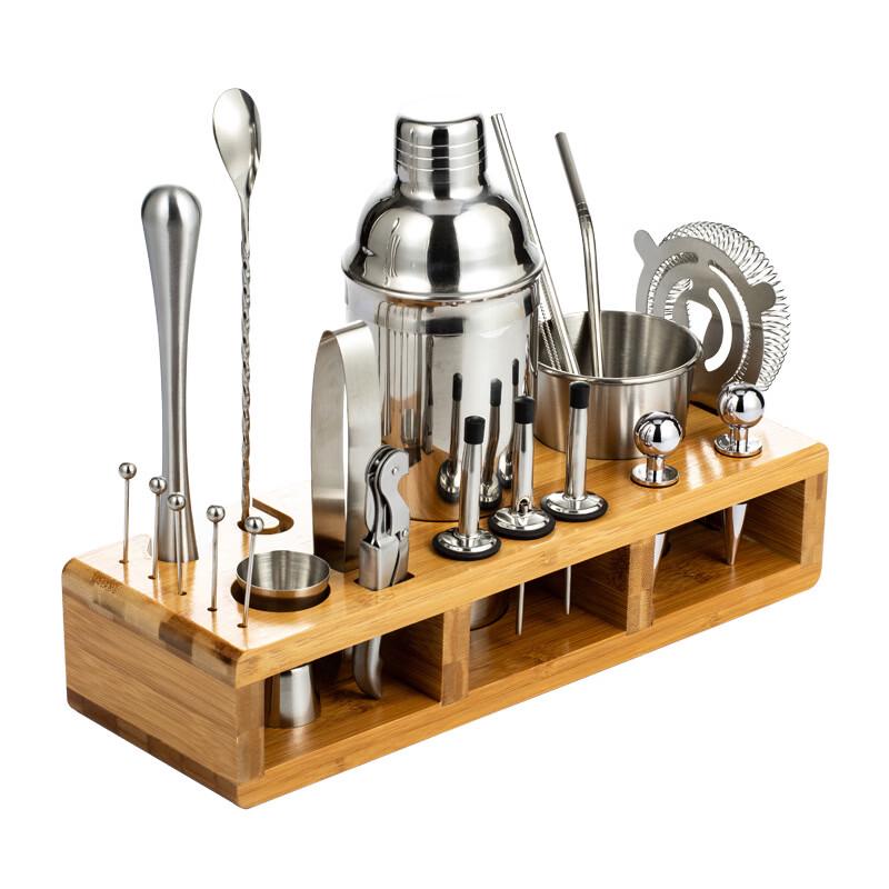 Professional Wooden Cocktail Shaker