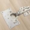 High Quality Stainless Steel Hinge Repair Piece, Cabinet Door Fixing Plate Hinge Hole Position Repair and Installation Gasket