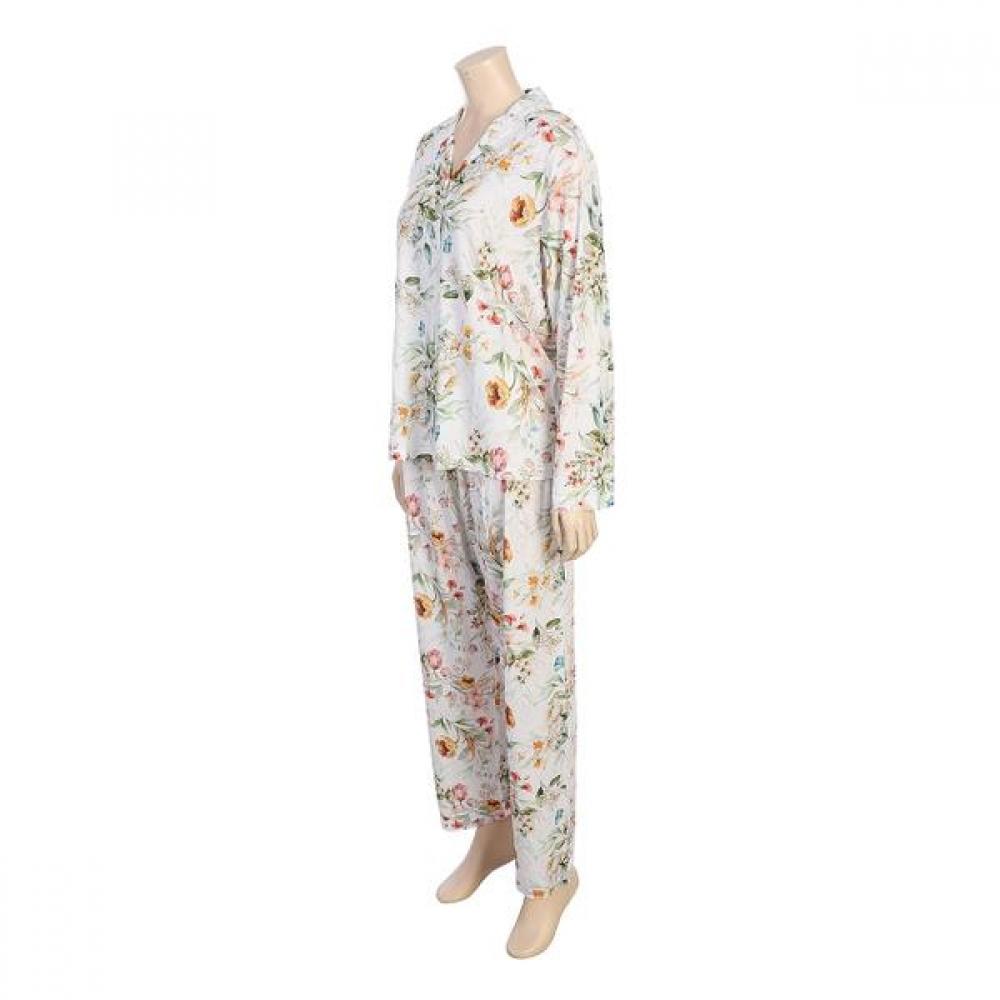 Barbara Women S Knit Flower Print Pajama Awp4636b
