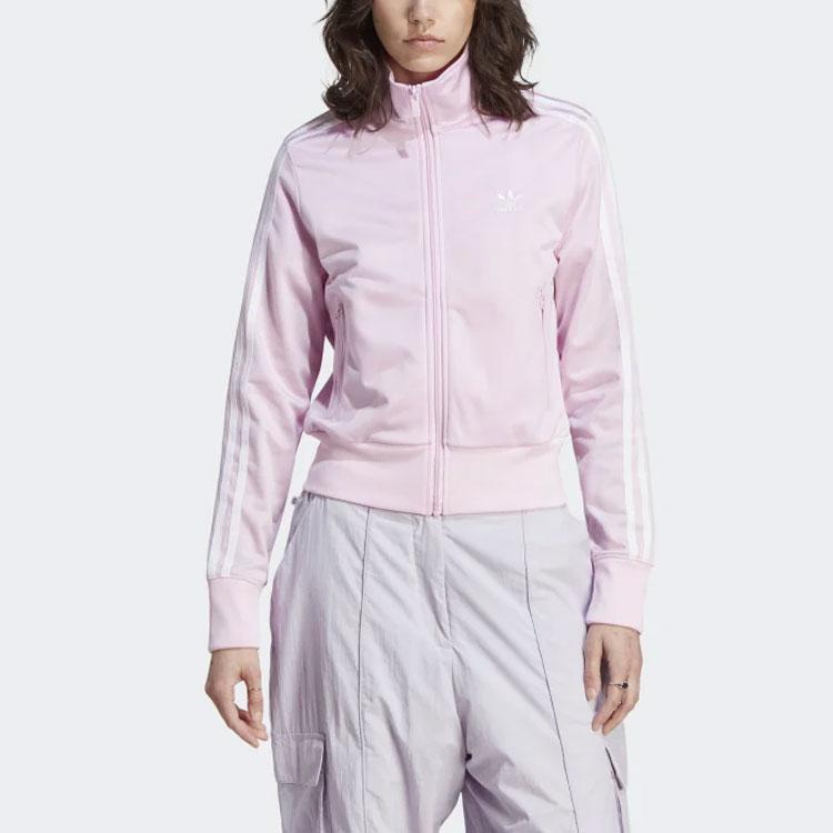 adidas Giacca da Tuta Originals Adicolor Classics Firebird Colorblock Corta a Maniche Lunghe da Donna Rosa IK6615