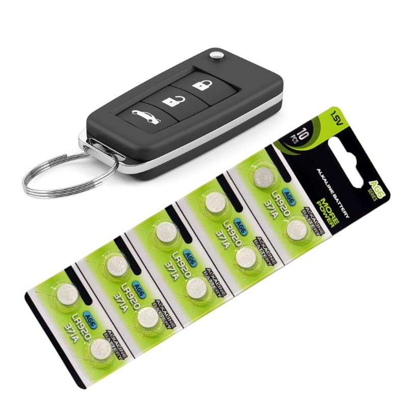 Pack Of 10pcs/20pcs AG6/LR69 Button Cell Batteries 1.55V Alkaline Coin Cell Battery For Watches And Remotes Toy