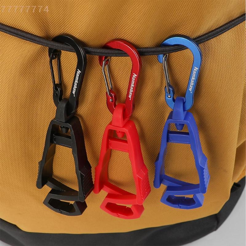 1PC Safety Clamp Key Organizer Camping Tool Outdoor Multi-purpose Glove Clip Anti-Drop Hook Work Gloves Holder