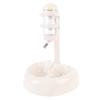 Pet Standing Water Dispenser Feeder Adjustable Height Heart Shaped Dog Standing Dispenser Bowl Kit