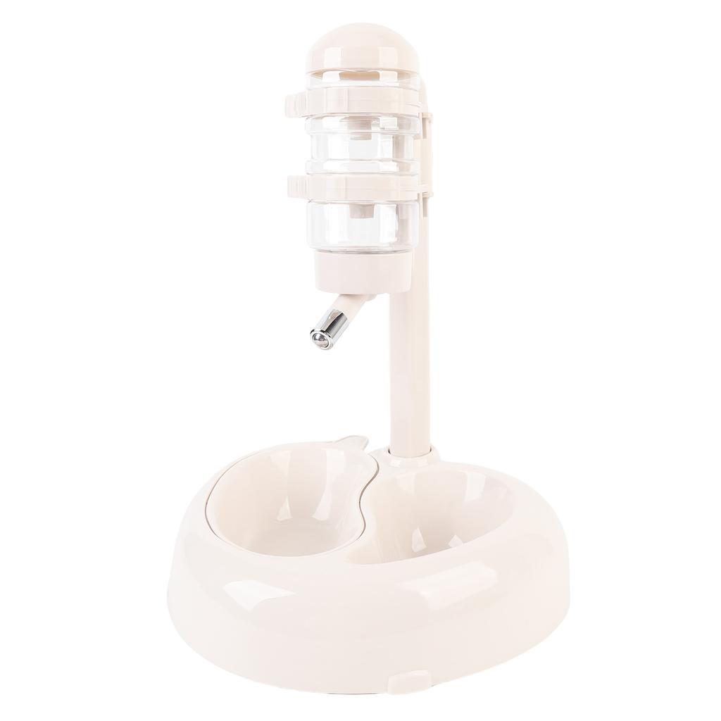 Pet Standing Water Dispenser Feeder Adjustable Height Heart Shaped Dog Standing Dispenser Bowl Kit