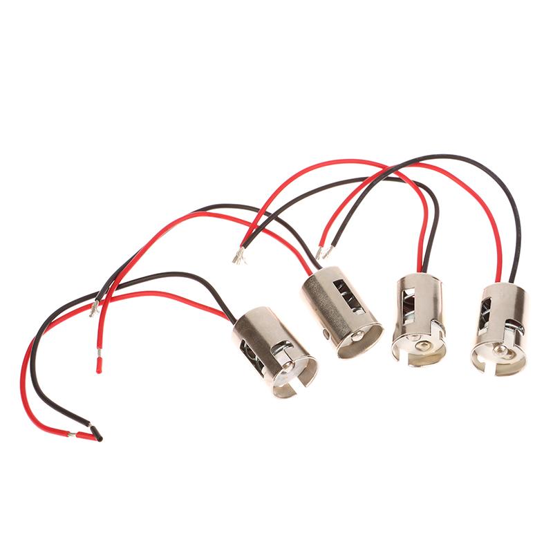 2 stk LED Lys Hunnkontakt 1156 Ba15S P21W 1157 Bay15D P21/5W Adapter Base Kobling LED Lampe Adapter Holder