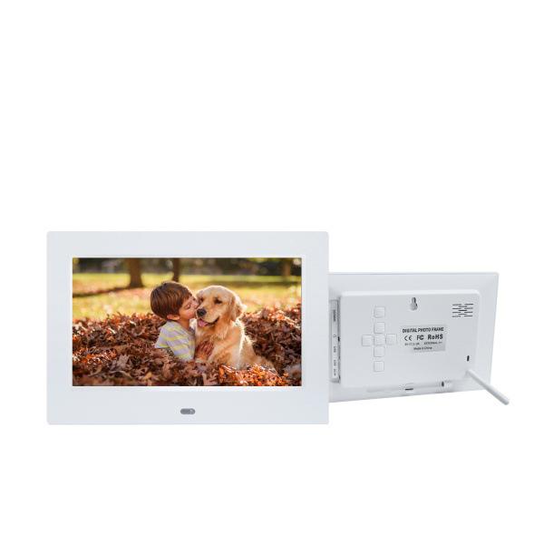 

7-inch HD Digital Photo Frame with SD/USB Support for Photo and Video Playback