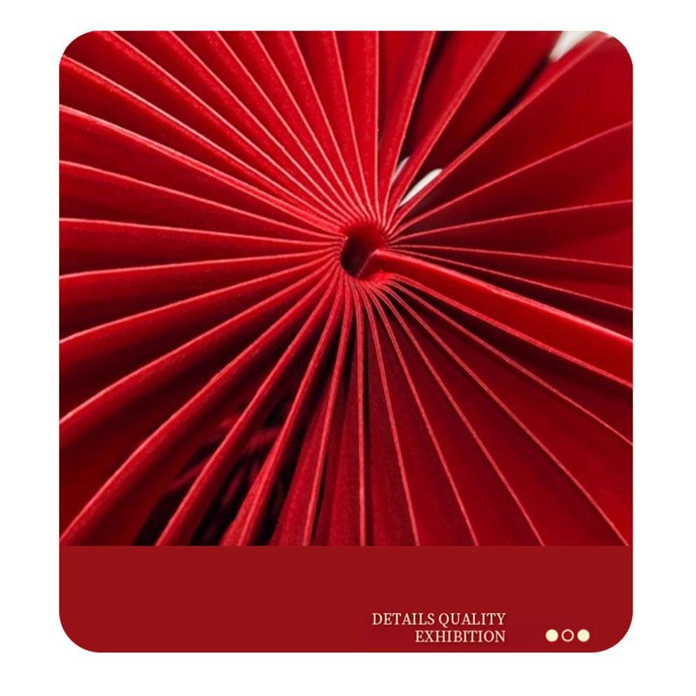 Craft New Year Red Honeycomb Snake Shape Spring Festival Pendant Party Celebration