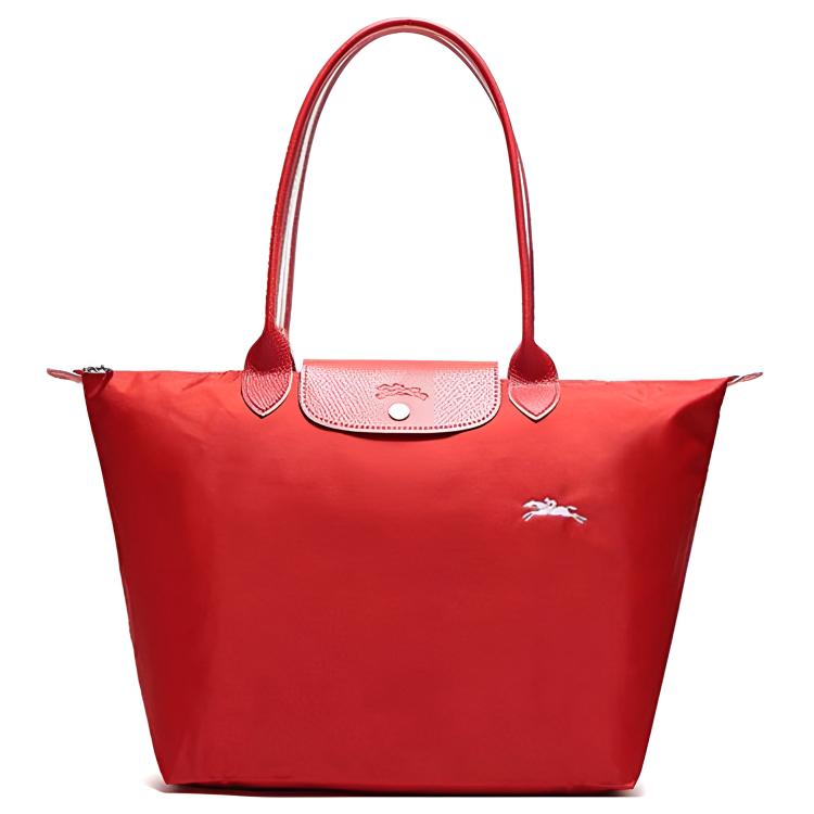 

Longchamp Le Pliage Long Handle Fabric Shoulder Bag Women Shoulder Bag Crimson 1899619P20 Vermilion
