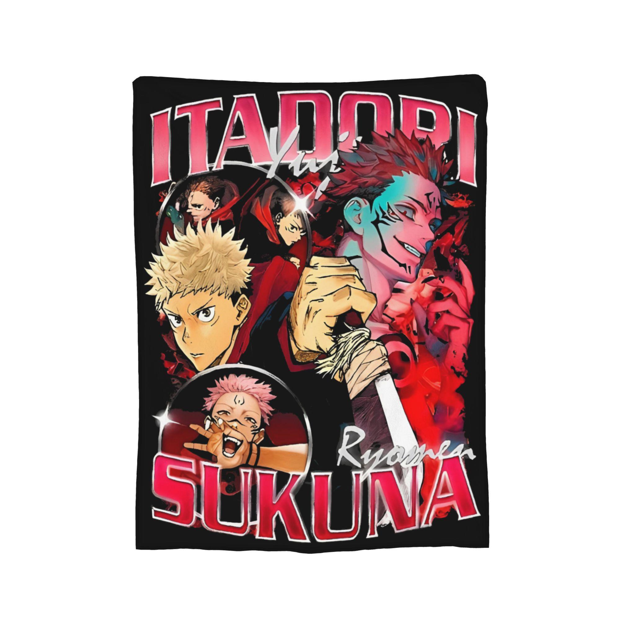 

Плед Jujutsu Kaisen Годжо Сатору Аниме Фланелевые Пледы Постельные Принадлежности Диван Персонализированные Мягкие Теплые Покрывала, 30x40in