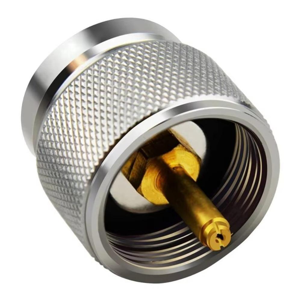 Adaptor Reîncărcare Propan pentru Aragaz pe Gaz Reutilizabil Conector Manual Furtun Cilindru GPL