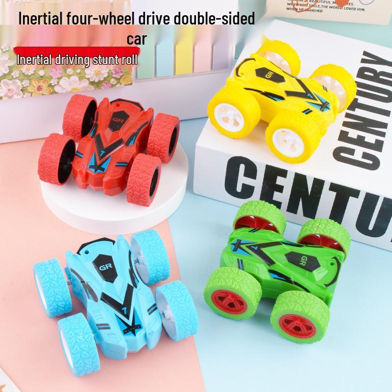 Children's Inertial Stunt Double-Sided Off-Road Toy Car