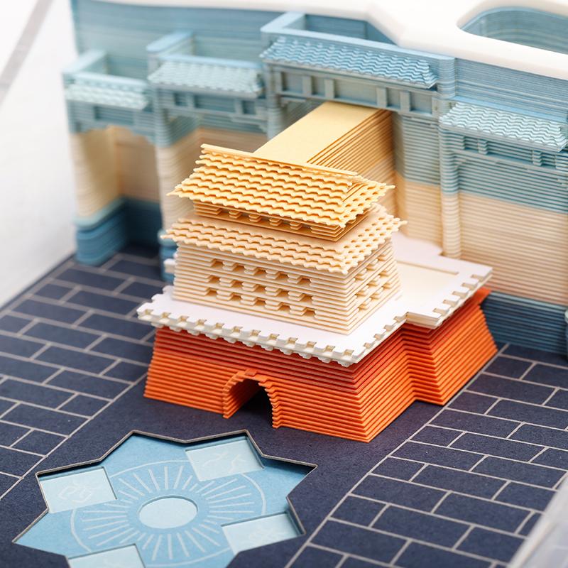 Festival Souvenirs 3D Sticky Notes UV Printing Custom Shape Luxury Gift Art Decoration Bulk Office Supplies