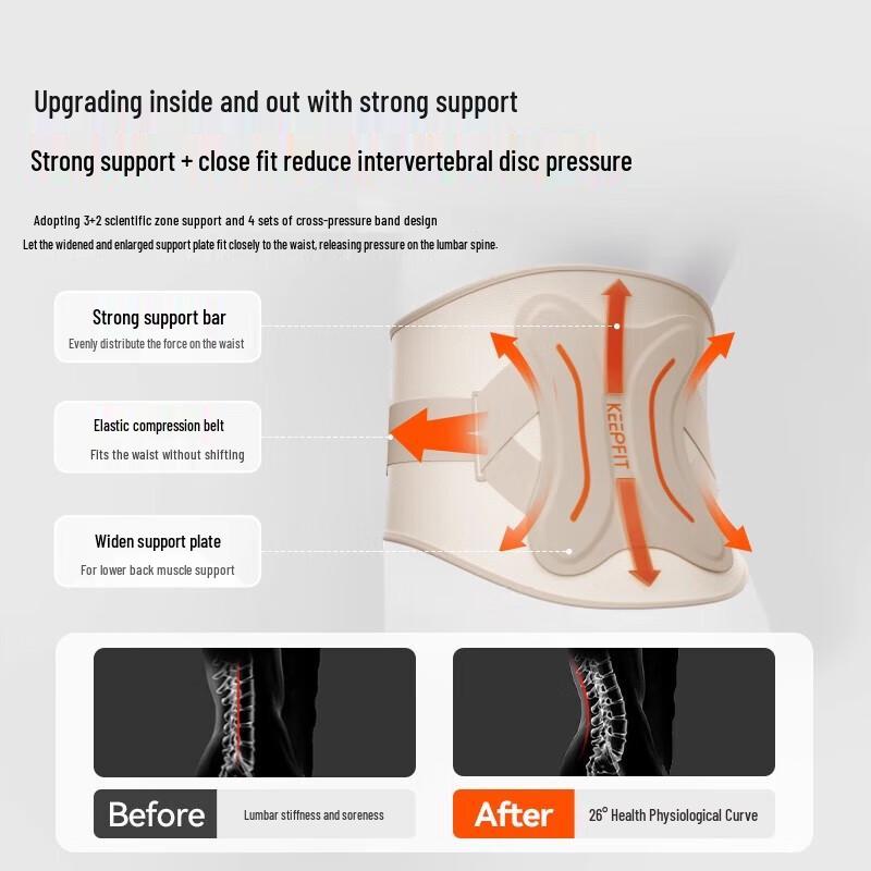 Kopfie W15S Heated Waist and Back Massager CN plug (adapter included)