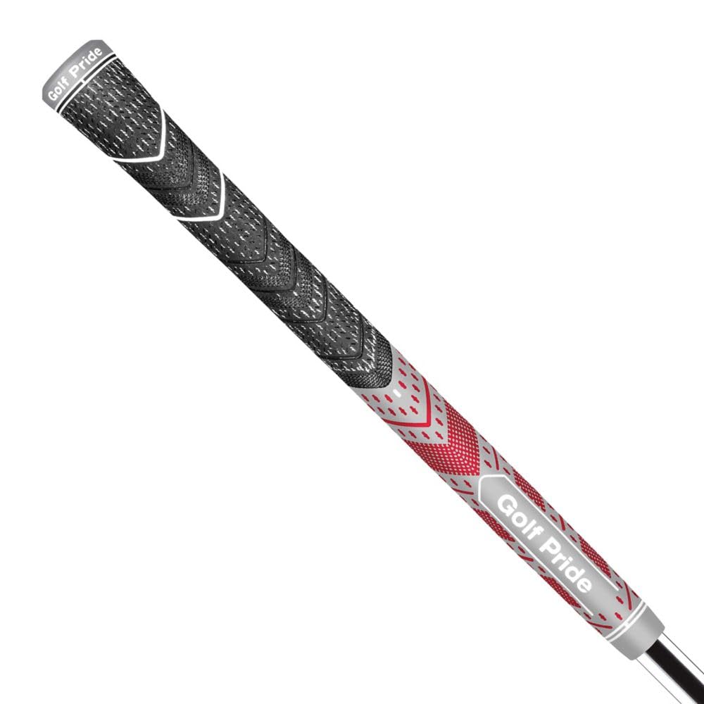 Golf Pride MCC Teams PLUS4 Standard Gray x Red 60 No Backline