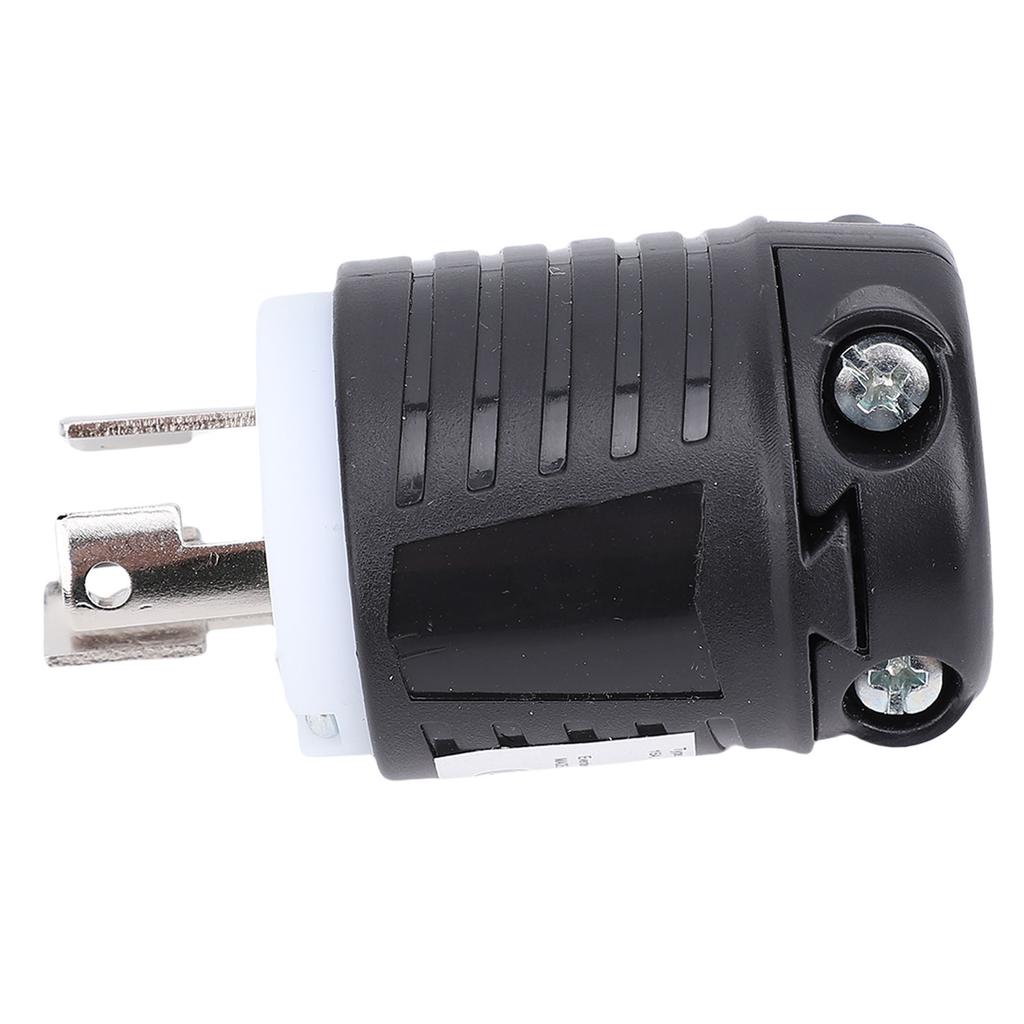 Generator Locking Adapter Plug 15A for NEMA L5 15P Locking Plug For RV Campground Generator Power Socket