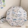 Wow Six-in-One Auto-Folding Sun & Rain UV Umbrella - Compact, Cute, and Protective
