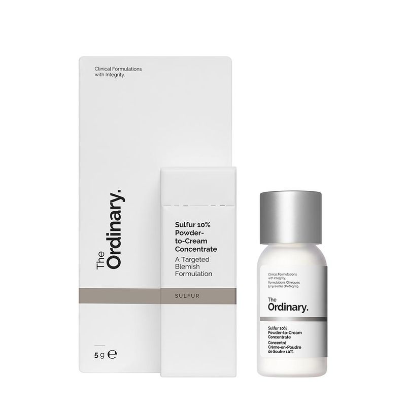 10% Sulfur Powder-to-Cream Concentrate 5g